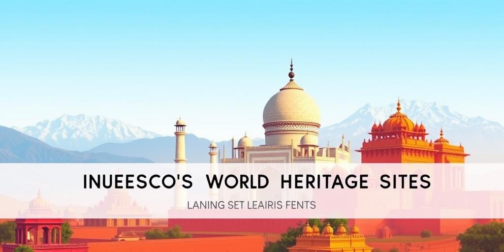 Exploring India's UNESCO World Heritage Sites