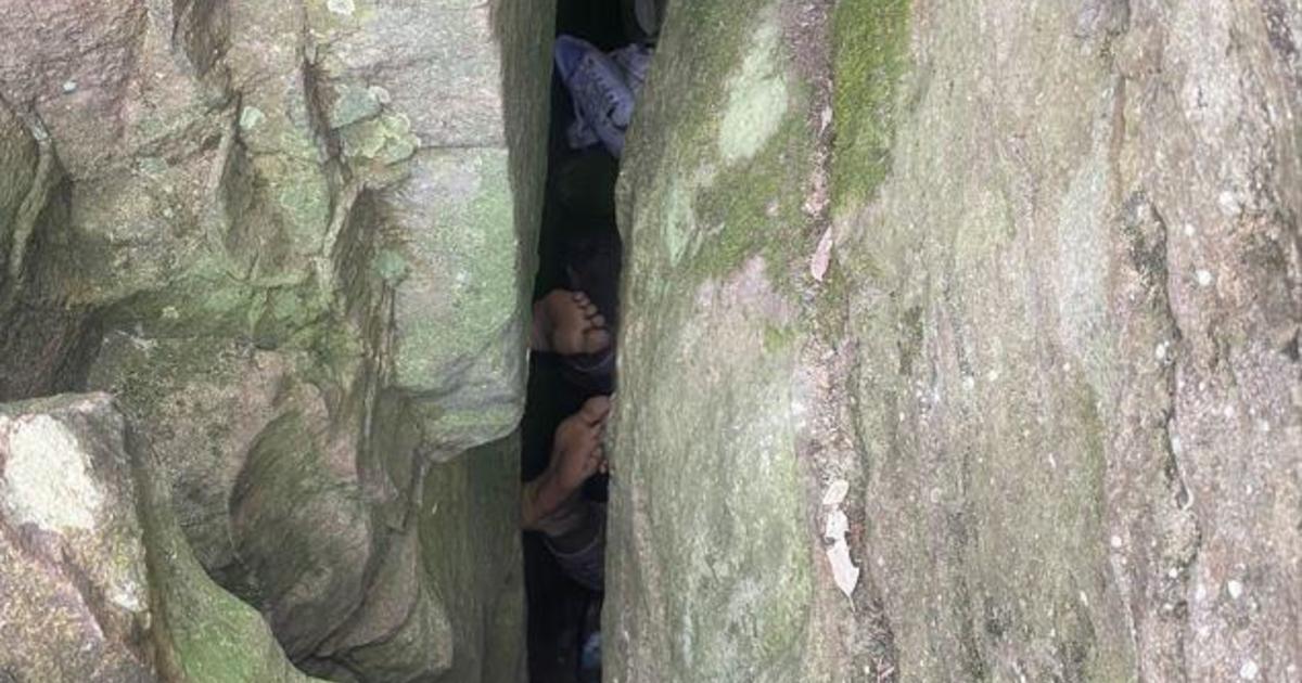 Miraculous Rescue Operation: Woman Freed From Boulder Crevice