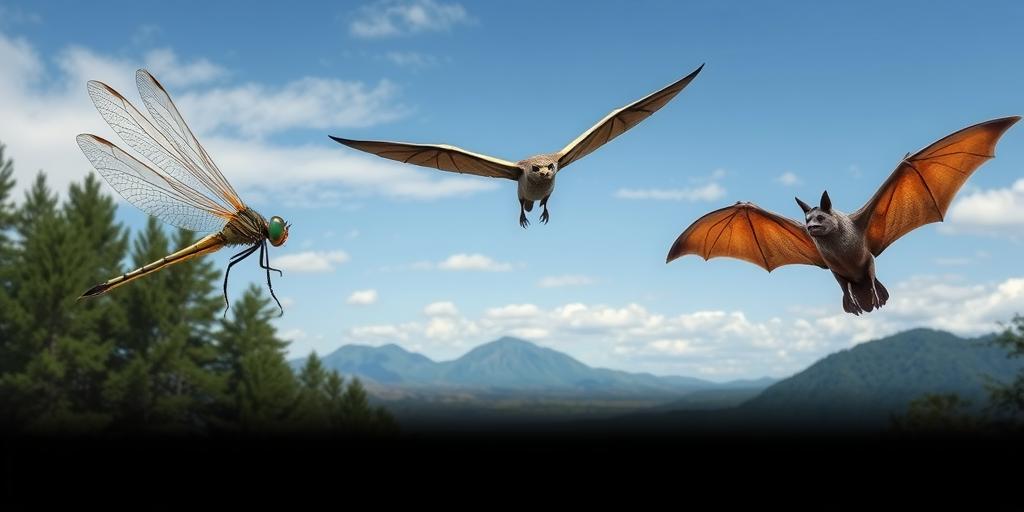 The Evolution of Flight (Insects, Birds, Bats)