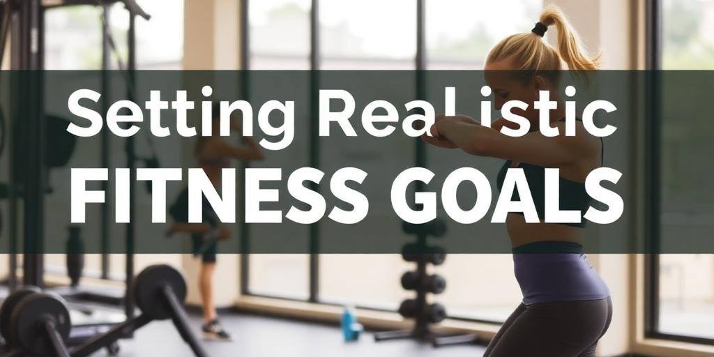 Setting Realistic Fitness Goals for Your Training Program