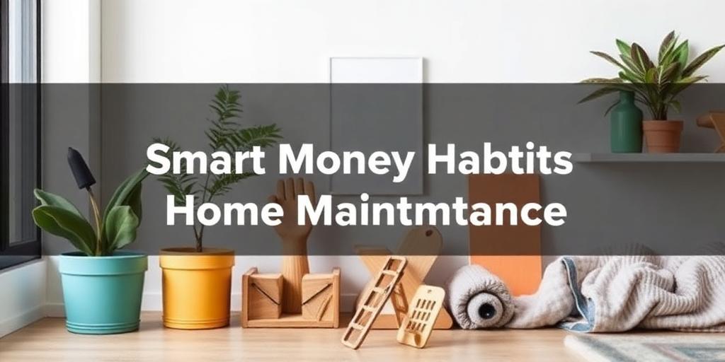 Smart Money Habits for Home Maintenance