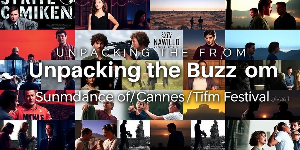 Unpacking the Buzz from Sundance / Cannes / TIFF Film Festival