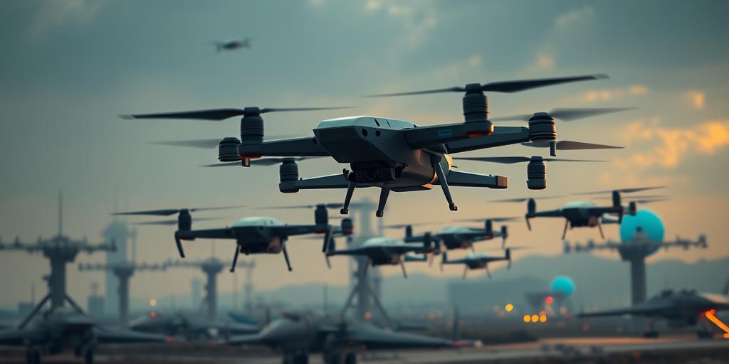 Drone Swarm Technology: The Future of Overwhelming Air Defenses