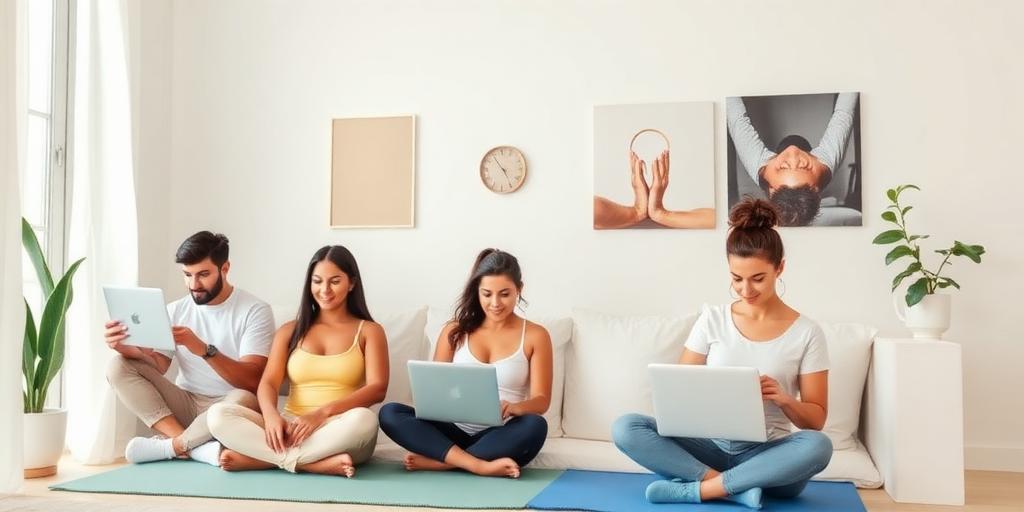 The Rise of Virtual Fitness Classes and At-Home Workout Lifestyles