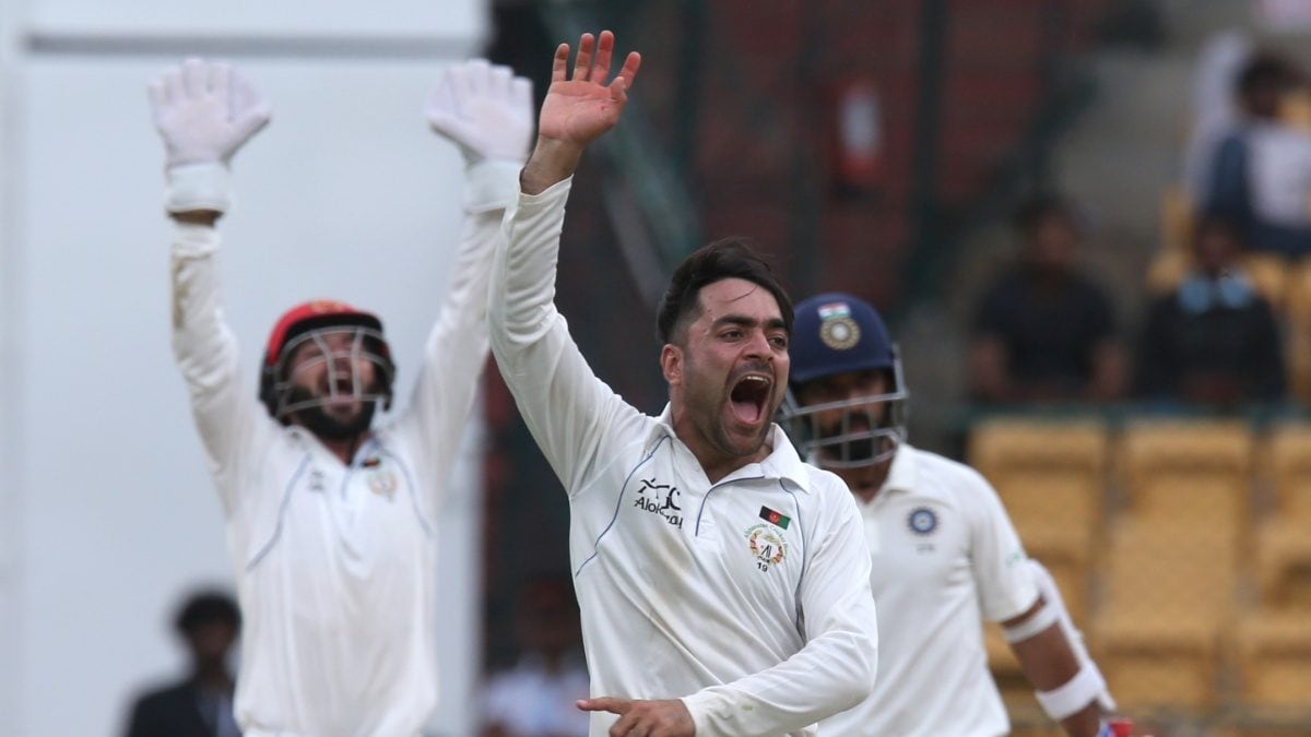 Rashid Khan’s Absence Looms Large Over Afghanistan’s Historic Test Debut