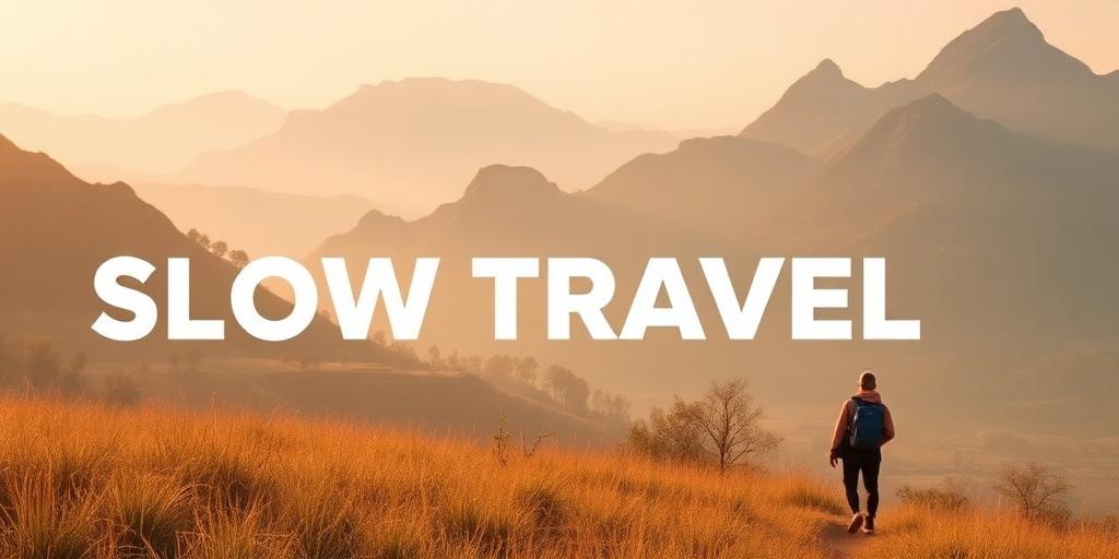 The Rise of "Slow Travel" and Immersive Cultural Experiences