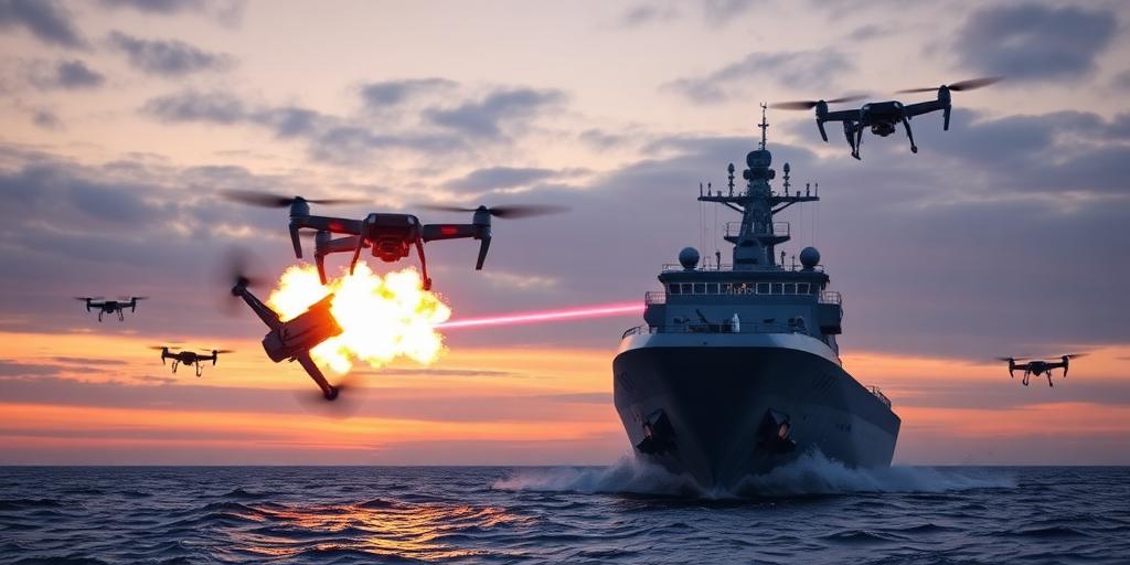 Naval Laser Systems: Countering Drones and Small Boat Threats