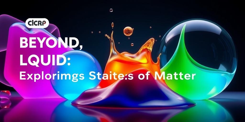 The States of Matter: Beyond Solid, Liquid, Gas