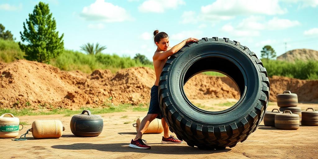 Unconventional Training Tools and Workouts (e.g., Sandbags, Tires)