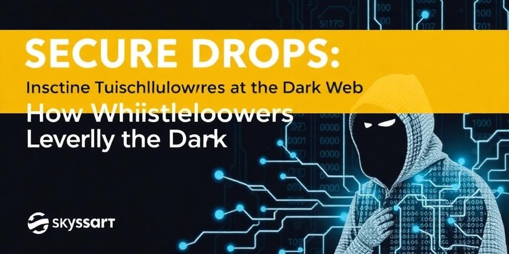 Secure Drops: How Whistleblowers Leverage the Dark Web
